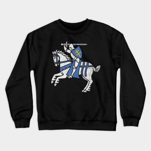 Grand Duchy of Lithuania - Vintage Distressed Style Design Crewneck Sweatshirt by DankFutura